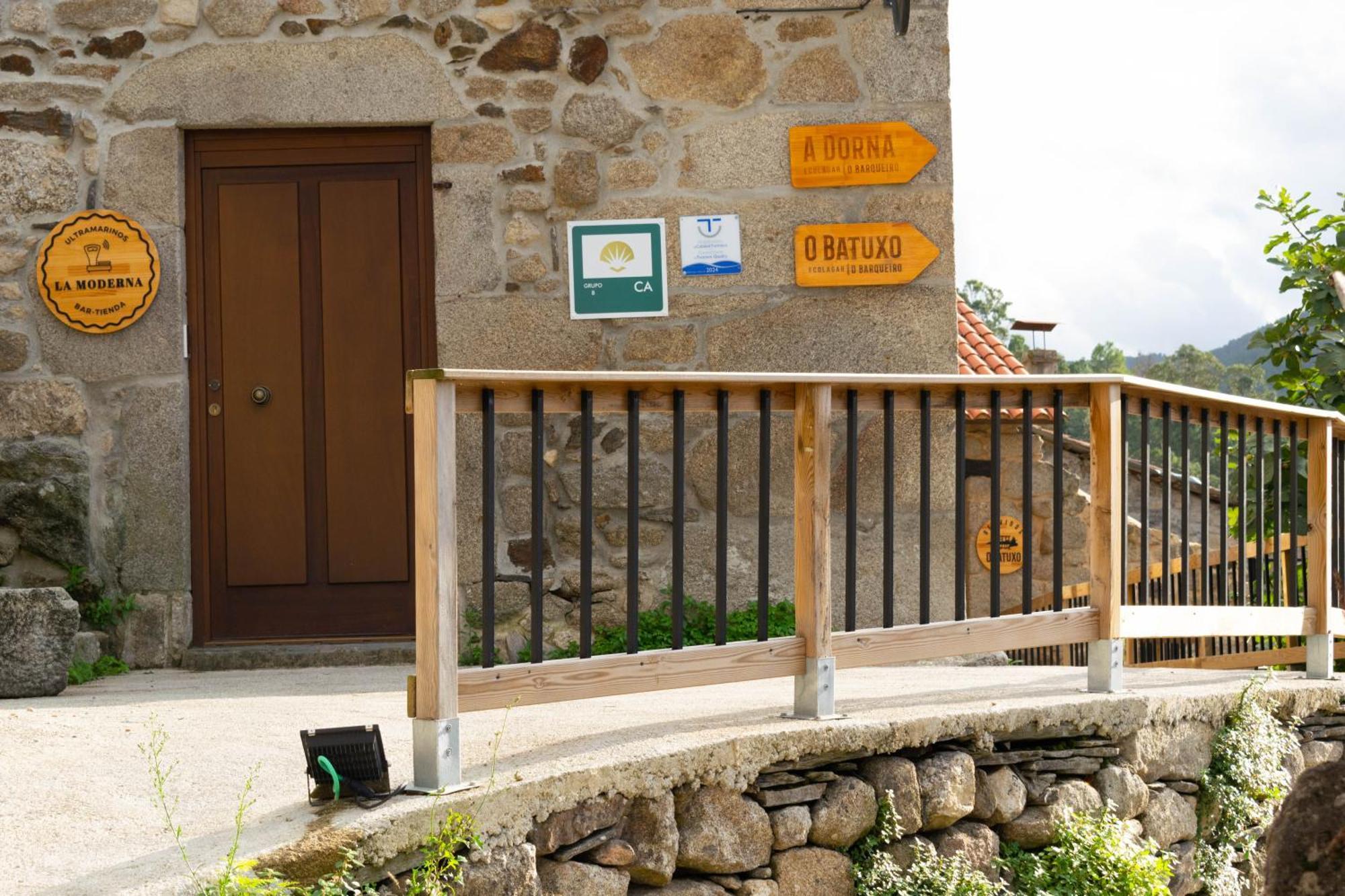 Ecolagar O Barqueiro Villa Pantón Buitenkant foto